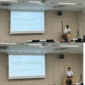 第40回 身体動作学研究会（日本赤十字北海道支部）にて、口頭発表を行いました（坂口、増田）。